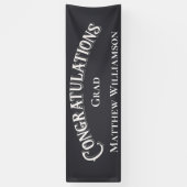 卒業エレガント祝 横断幕 (縦)