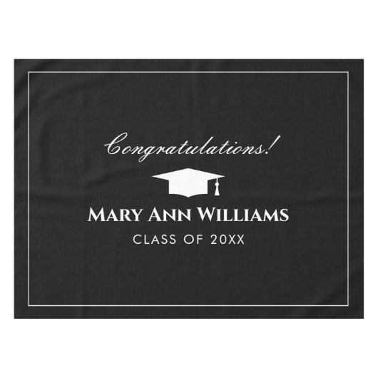 卒業エレガント院用パーティーテーブルクロス テーブルクロス (正面(横))