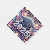 卒業エレガント2025 スタンダードランチョンナプキン (角)