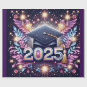 卒業エレガント2025 ラッピングペーパー (フラット)