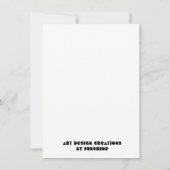 卒業エレガント2025 招待状 (裏面)