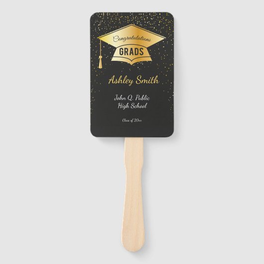 卒業エレガント ハンドファン (正面)