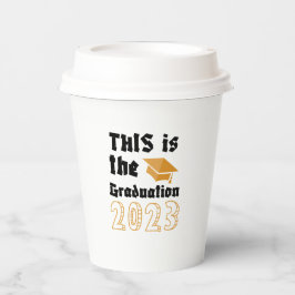 卒業エレガント 紙コップ