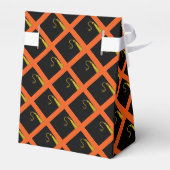 卒業オレンジ色のお願いボックス フェイバーボックス (裏面サイド)