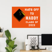 卒業オレンジ2025 ポスター (ホームオフィス)