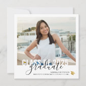 卒業オープンハウススクエア招待状カード 案内状 (正面)