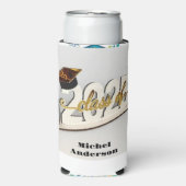 卒業カスタマイズ力クーラー付き開花 スリム缶クーラー (Seltzer正面)