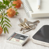 卒業カスタムな年の写真のキーホルダー キーホルダー (側面)