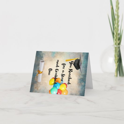 卒業カスタムカード サンキューカード (正面)