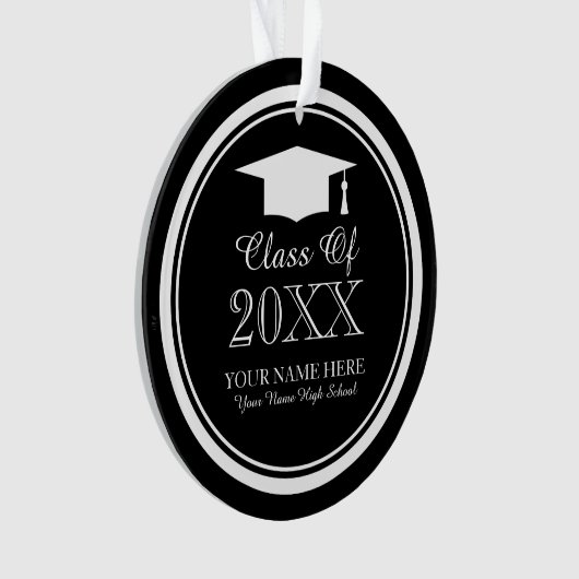 卒業カスタム党が小学生のオーナメントを支持する オーナメント (正面)