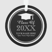 卒業カスタム党が小学生のオーナメントを支持する オーナメント (裏面)