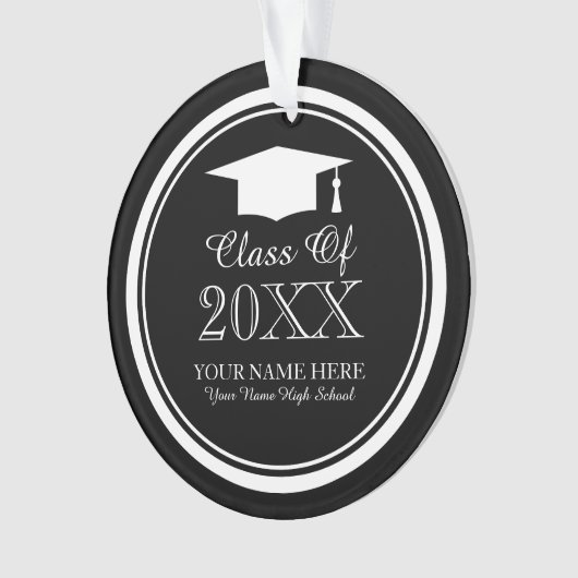 卒業カスタム党が小学生のオーナメントを支持する オーナメント (正面)