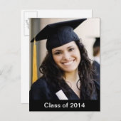 卒業カスタム写真はがき 案内ポストカード (正面/裏面)