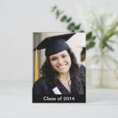 卒業カスタム写真はがき 案内ポストカード (スタンド正面)