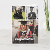 卒業カスタム写真 カード (正面)