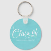 卒業カスタム又は懇親会アクアの種類 キーホルダー (正面)
