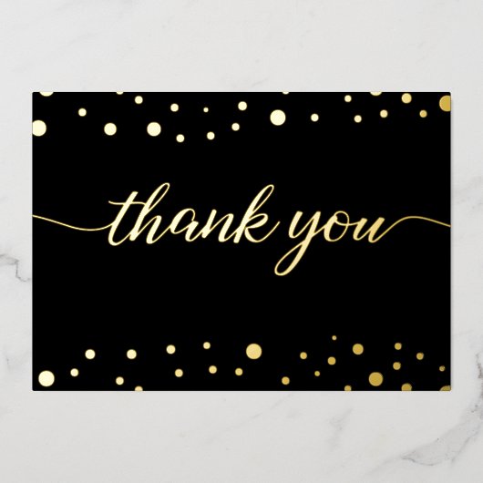 卒業カスタム感謝スクリプト写真メッセージ 箔シーズンカード (正面)