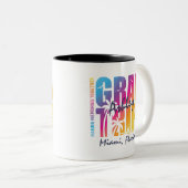 卒業カスタム旅行グループマッチング ツートーンマグカップ (正面右)