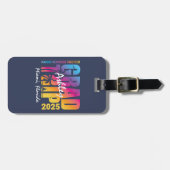 卒業カスタム旅行グループマッチング ラゲッジタグ (正面横)