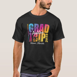 卒業カスタム旅行グループマッチング Tシャツ