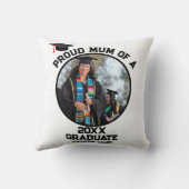 卒業カスタム装飾用クッションの誇りを持った クッション (裏面)