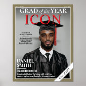 卒業カスタム雑誌カバー卒業パーティー ポスター (正面)