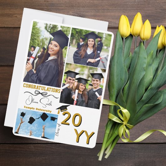 卒業カスタム4写真卒業式 シーズンカード