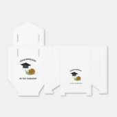 卒業カタツムリおめでとう フェイバーボックス (折り畳みなし)