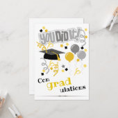卒業カードおめでとうやった！ カード (正面/裏面インサイチュ)