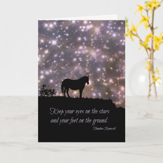 卒業カードの有名な引用文のお祝い カード (黄色い花)