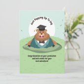 卒業カードを言うためにポップアップ シーズンカード (スタンド正面)