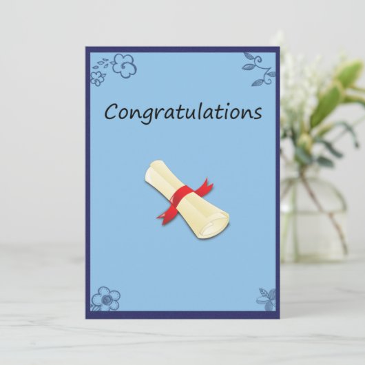 卒業カード。 (スタンド正面)