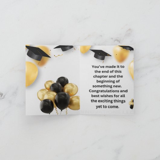 卒業カード1 カード (内部)