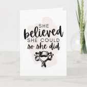 卒業カード、カイロプラクティック卒業カード カード (正面)