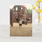 卒業カード! カード (黄色い花)