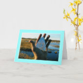 卒業カード カード (黄色い花)