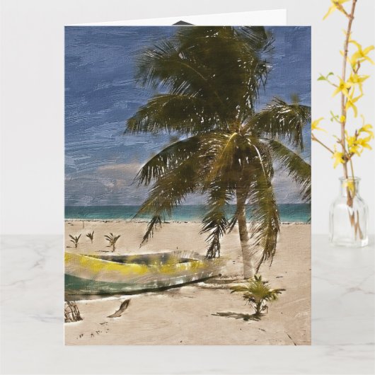 卒業カード カード (黄色い花)