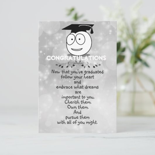 卒業カード カード (スタンド正面)