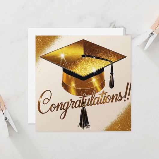 卒業カード カード (正面/裏面インサイチュ)