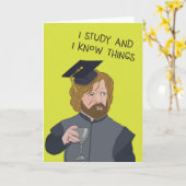 卒業カード カード (黄色い花)