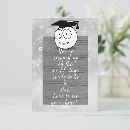 卒業カード カード (スタンド正面)