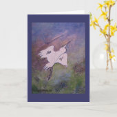 卒業カード カード (黄色い花)