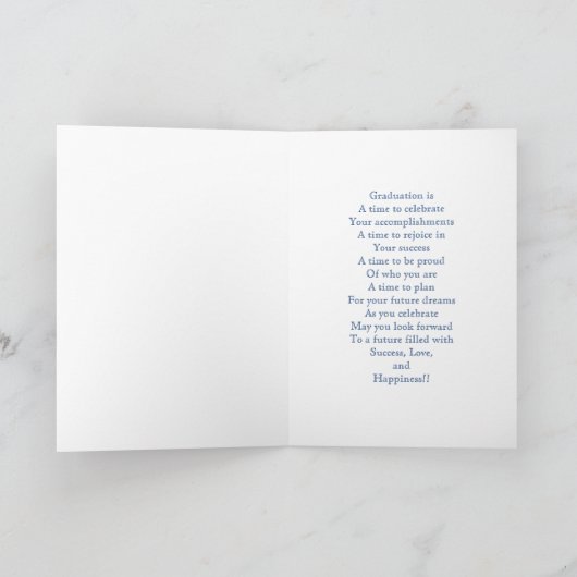 卒業カード カード (内部)