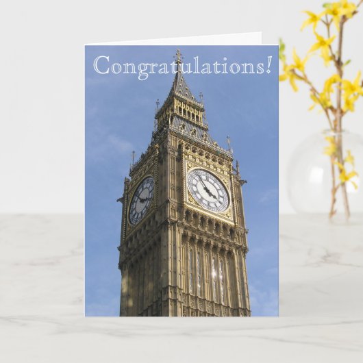 卒業カード カード (黄色い花)