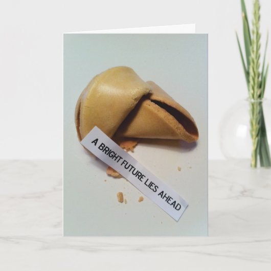 卒業カード。クッキー頭が切れるが1つ。 カード (正面)