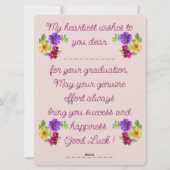 卒業カード シーズンカード (裏面)