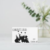 卒業カード 名刺 (スタンド正面)