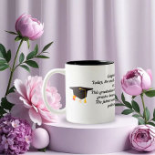 卒業カード | 感動的引用文 | クラス ツートーンマグカップ