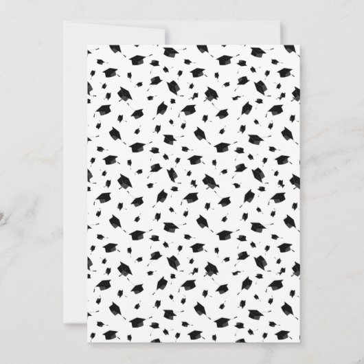 卒業カード 招待状 (正面)