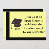 卒業カード 招待状 (正面/裏面)